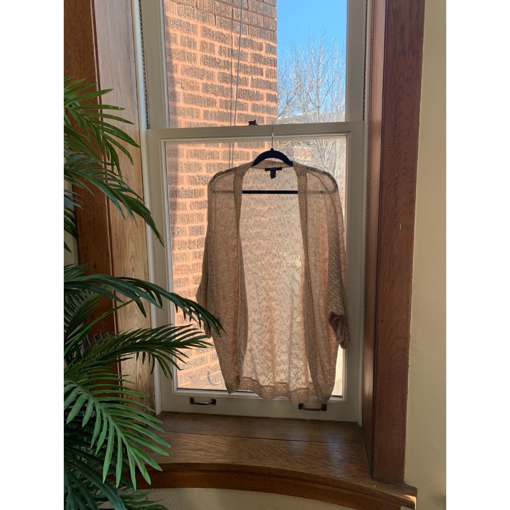 Quarter-Sleeve Cardigan